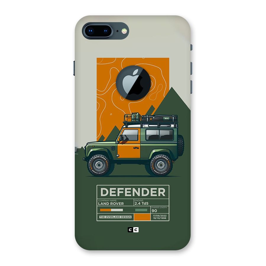 The Defence Car Back Case for iPhone 7 Plus Logo Cut