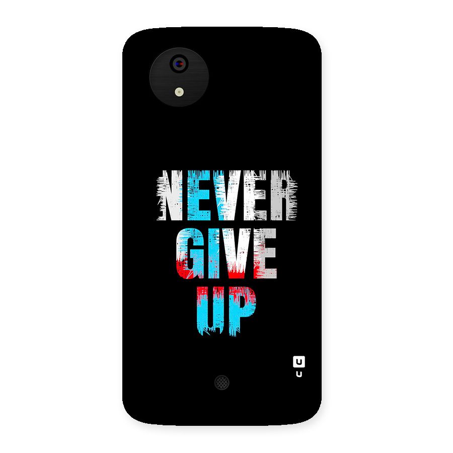 The Determined Back Case for Canvas A1  AQ4501