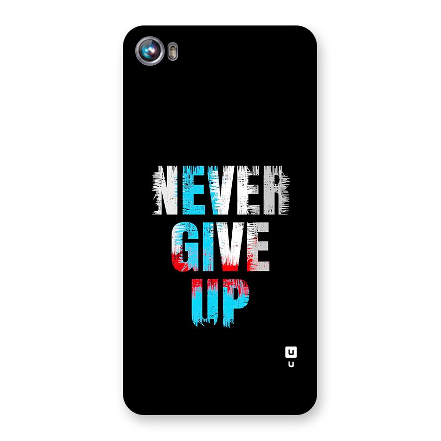 The Determined Back Case for Canvas Fire 4 (A107)