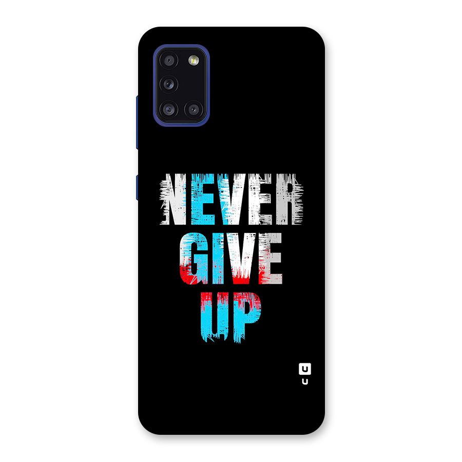 The Determined Back Case for Galaxy A31