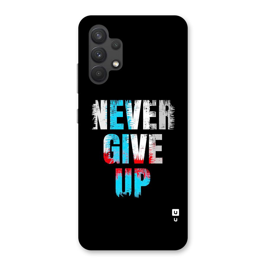 The Determined Back Case for Galaxy A32