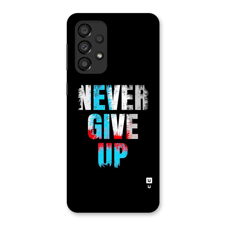 The Determined Back Case for Galaxy A33 5G