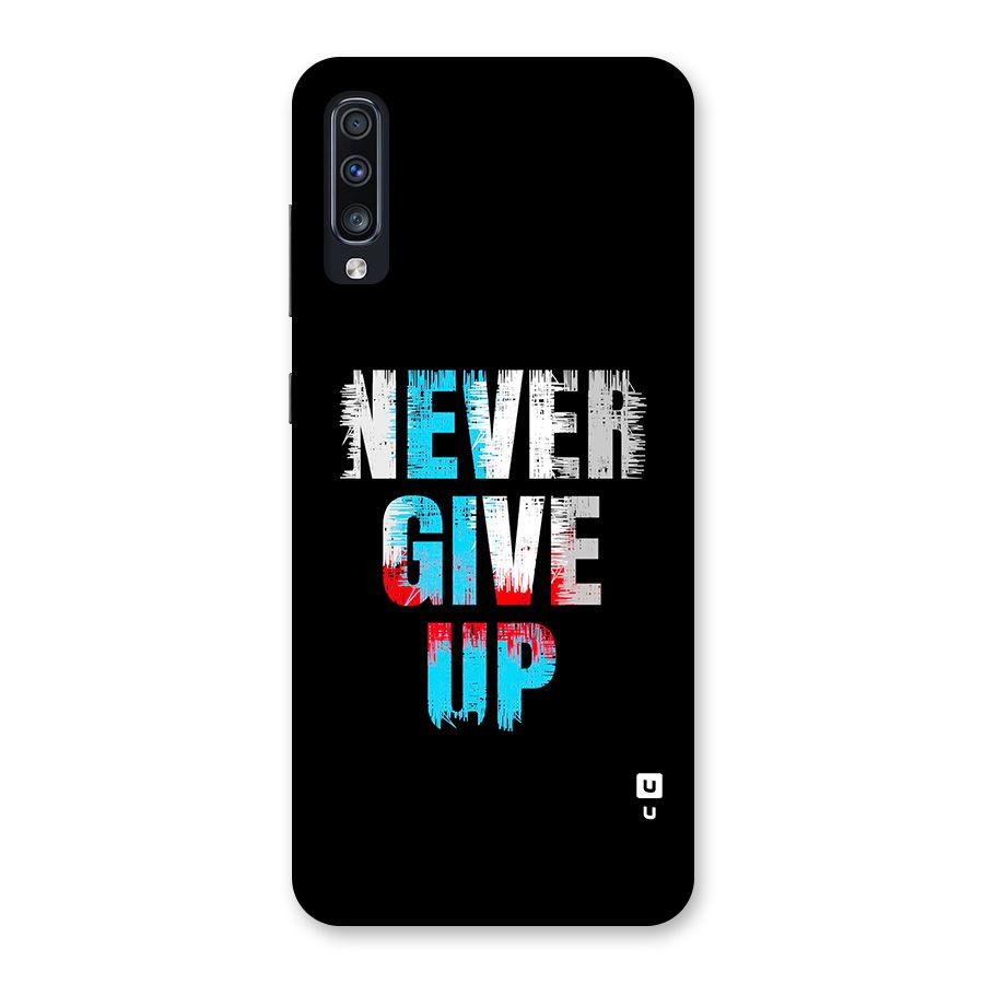 The Determined Back Case for Galaxy A70
