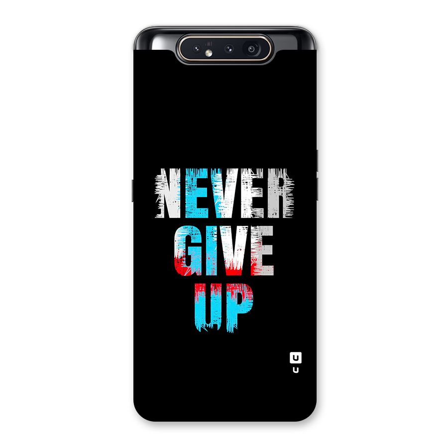 The Determined Back Case for Galaxy A80