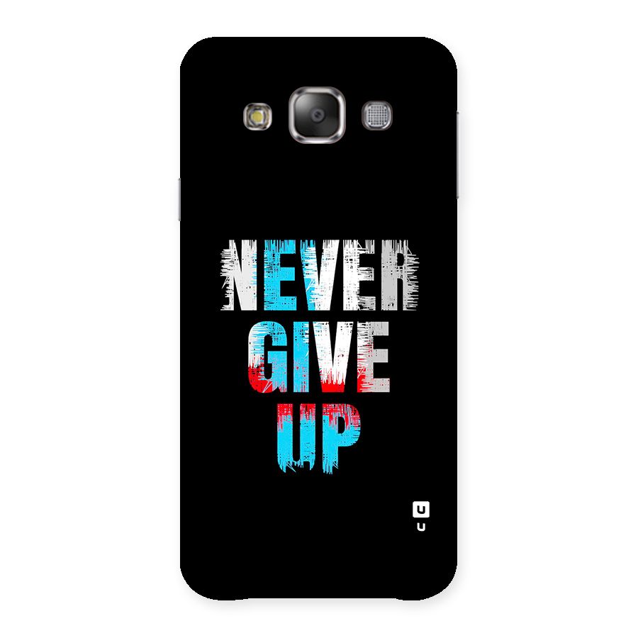 The Determined Back Case for Galaxy E7