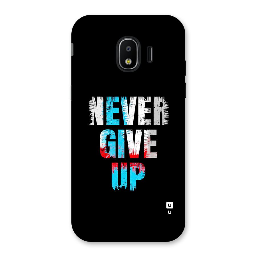 The Determined Back Case for Galaxy J2 Pro 2018