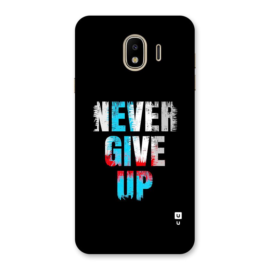 The Determined Back Case for Galaxy J4