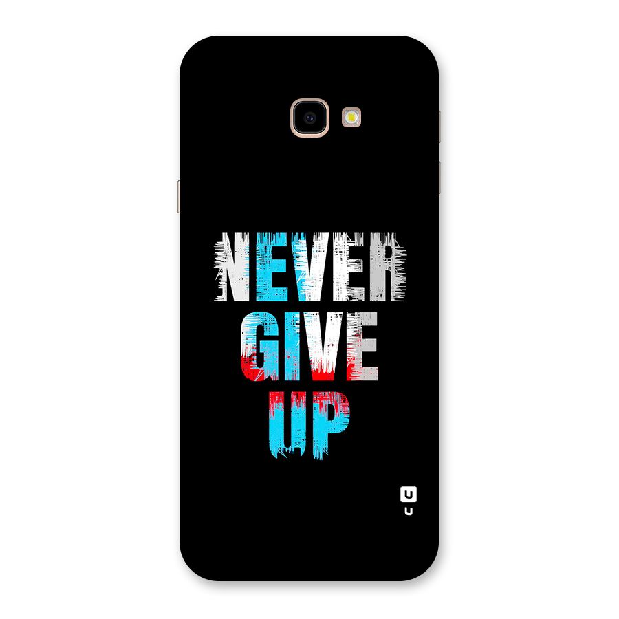 The Determined Back Case for Galaxy J4 Plus