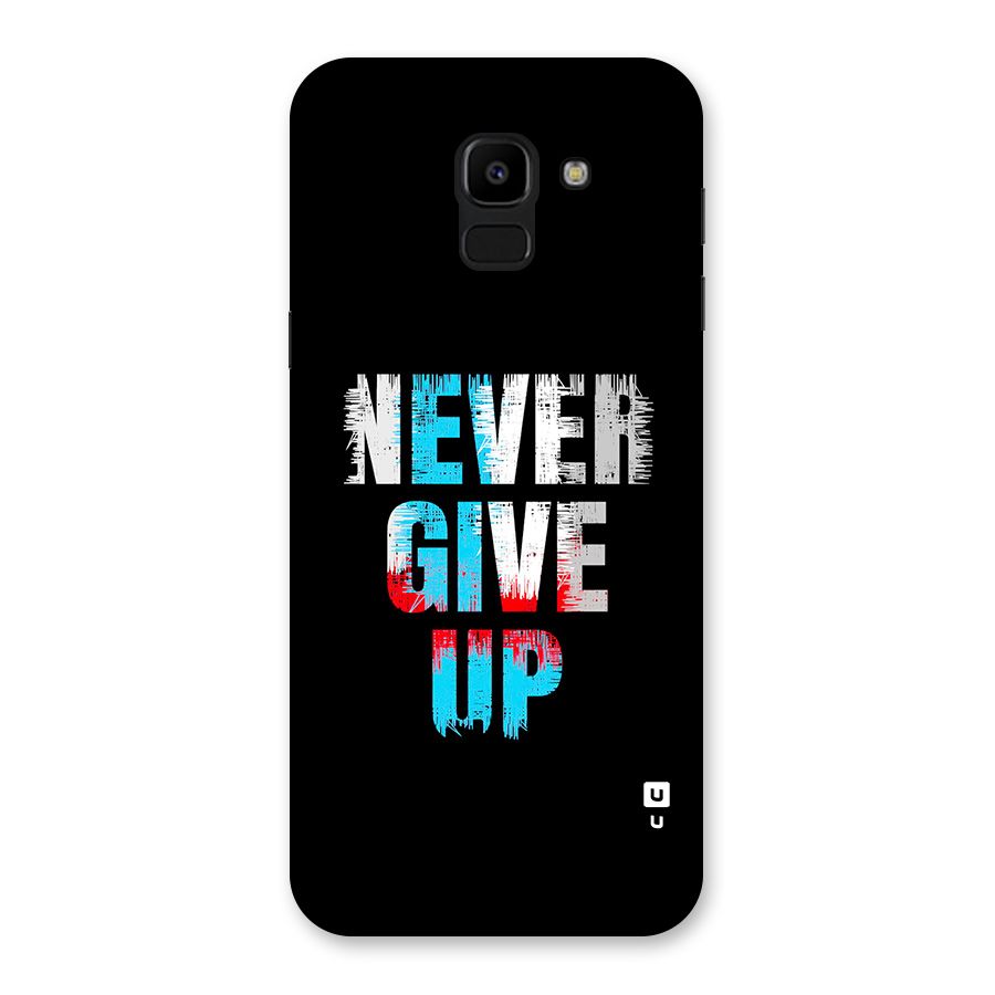 The Determined Back Case for Galaxy J6