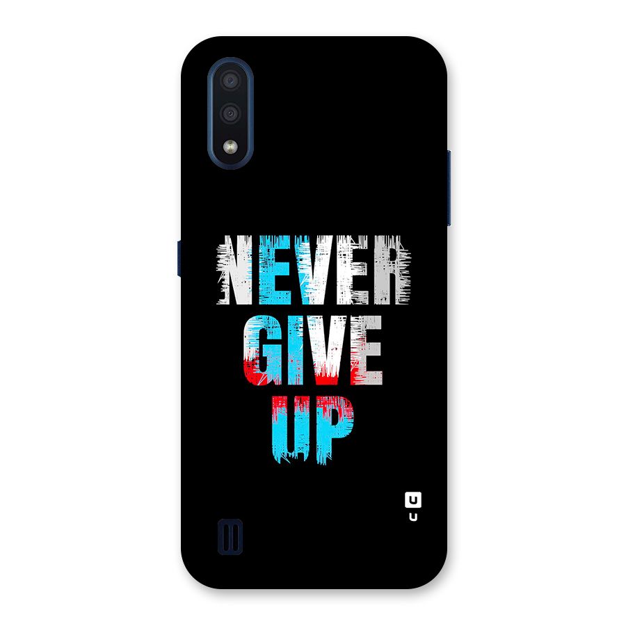 The Determined Back Case for Galaxy M01