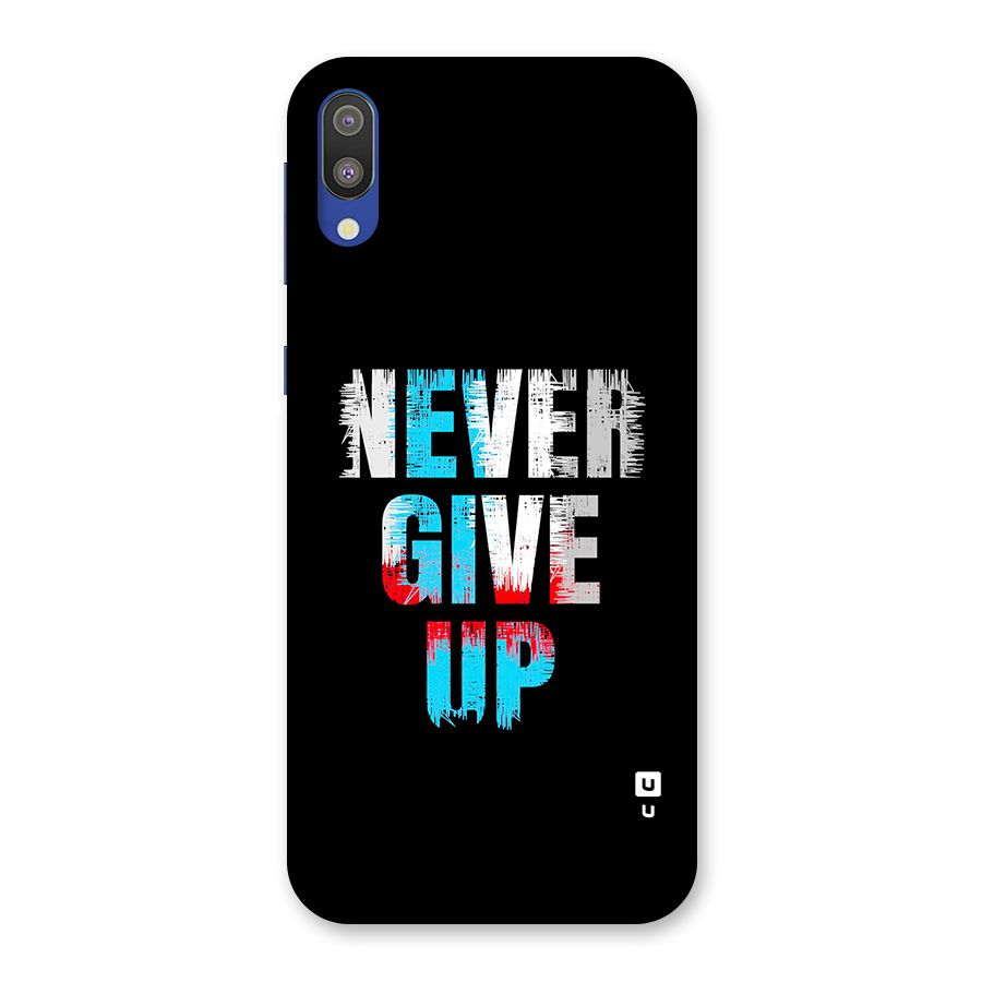 The Determined Back Case for Galaxy M10