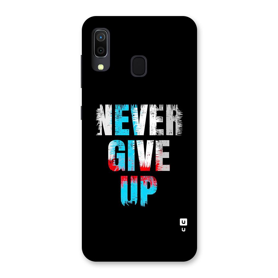 The Determined Back Case for Galaxy M10s