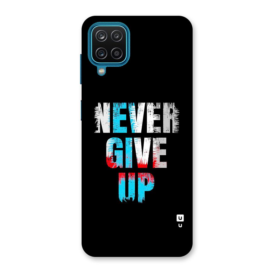 The Determined Back Case for Galaxy M12