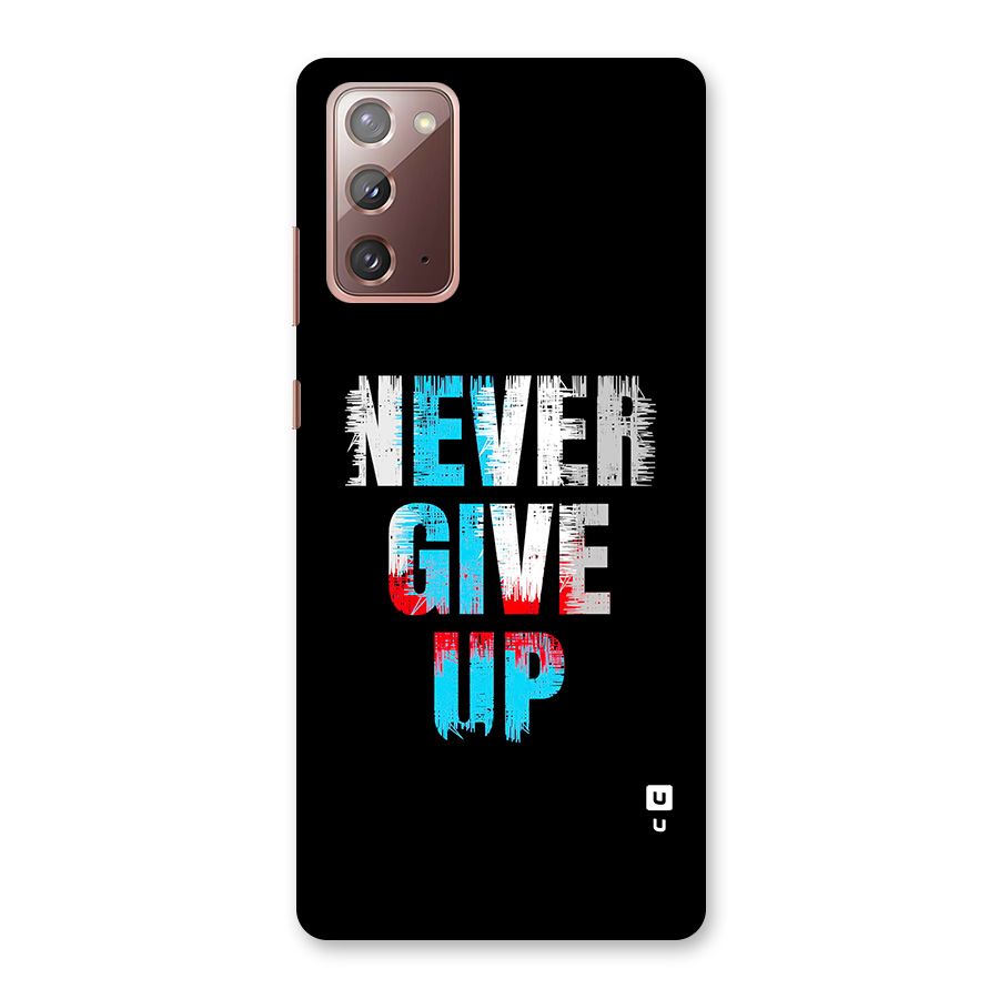 The Determined Back Case for Galaxy Note 20