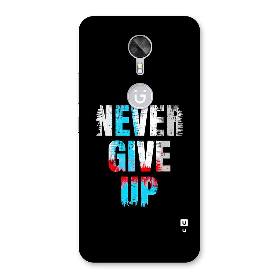 The Determined Back Case for Gionee A1