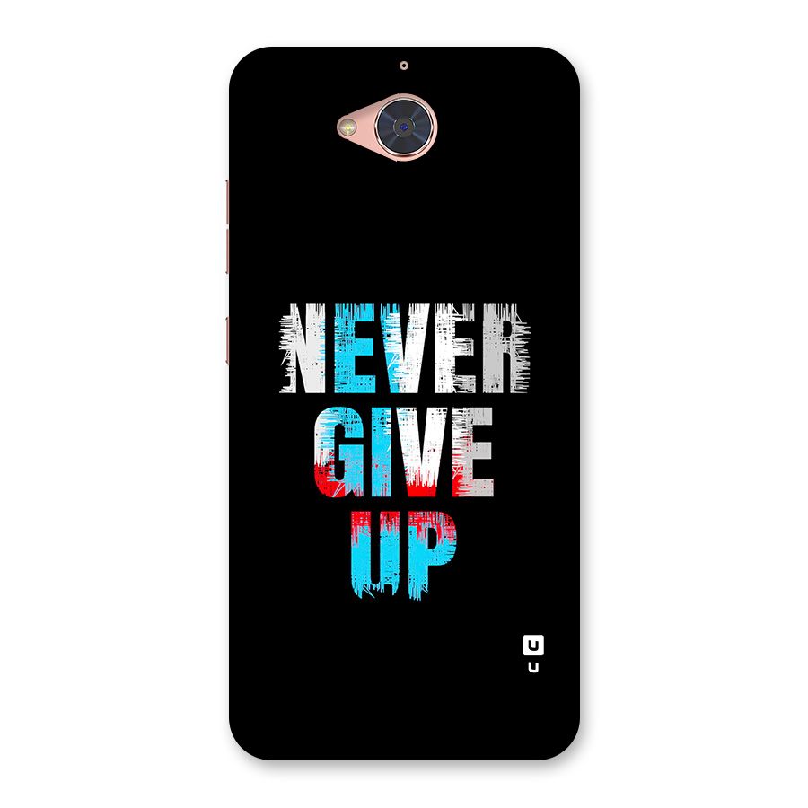 The Determined Back Case for Gionee S6 Pro