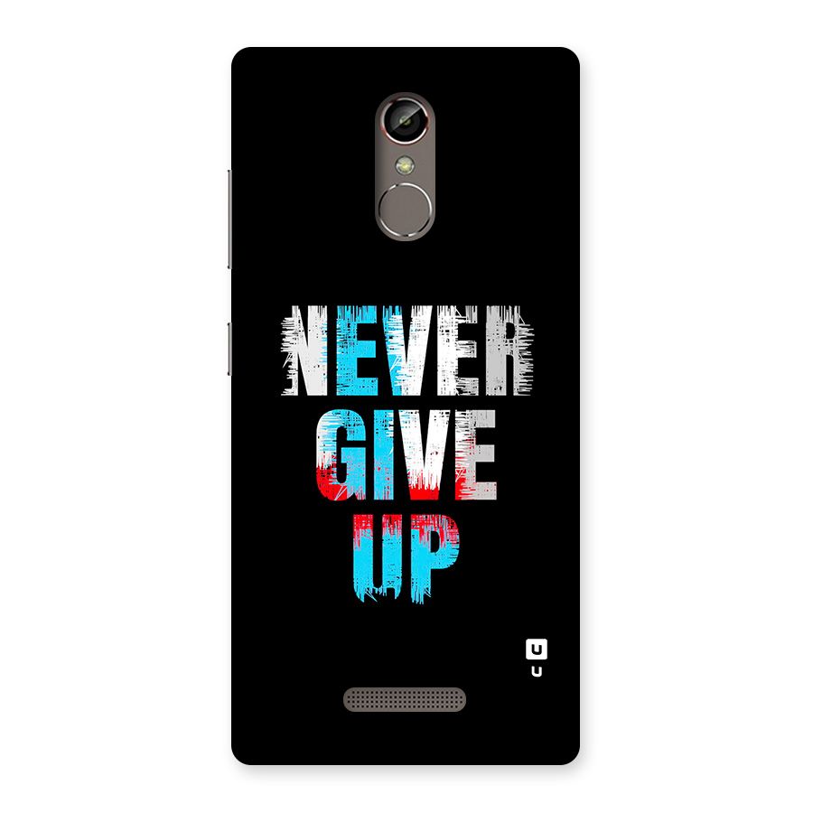 The Determined Back Case for Gionee S6s