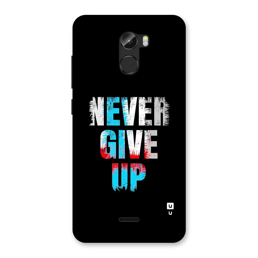 The Determined Back Case for Gionee X1