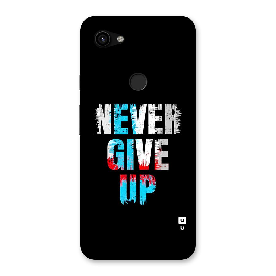 The Determined Back Case for Google Pixel 3a XL
