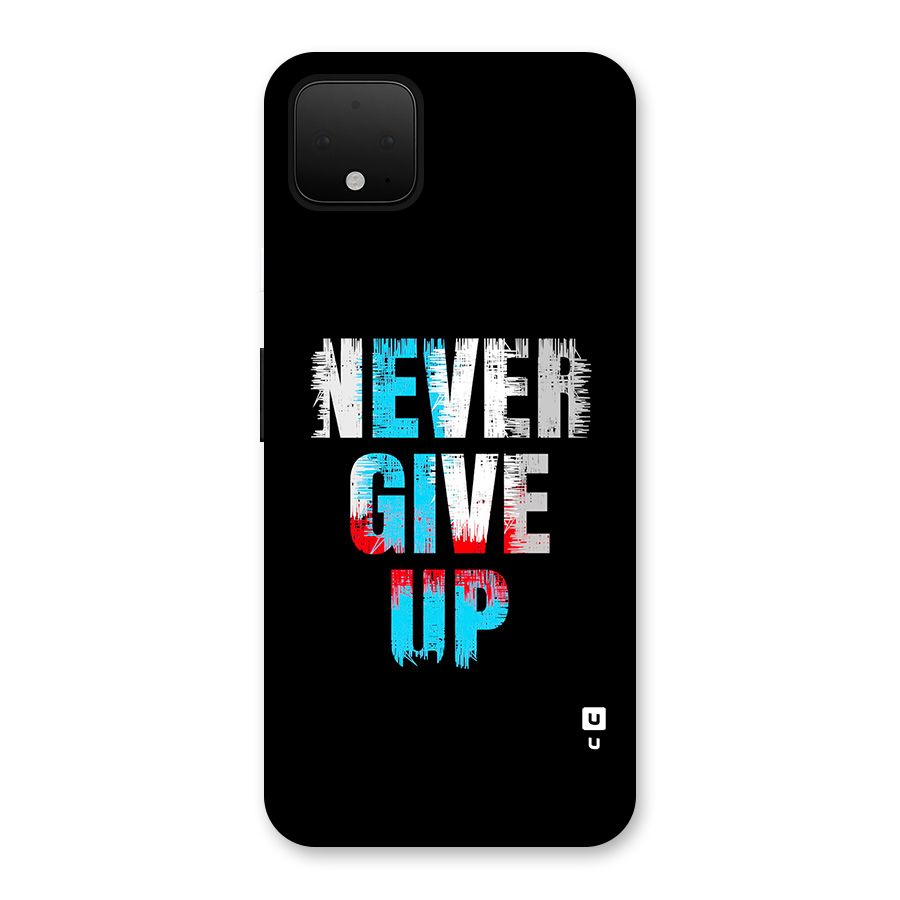 The Determined Back Case for Google Pixel 4 XL