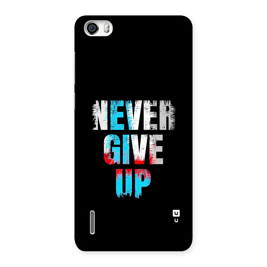 The Determined Back Case for Honor 6