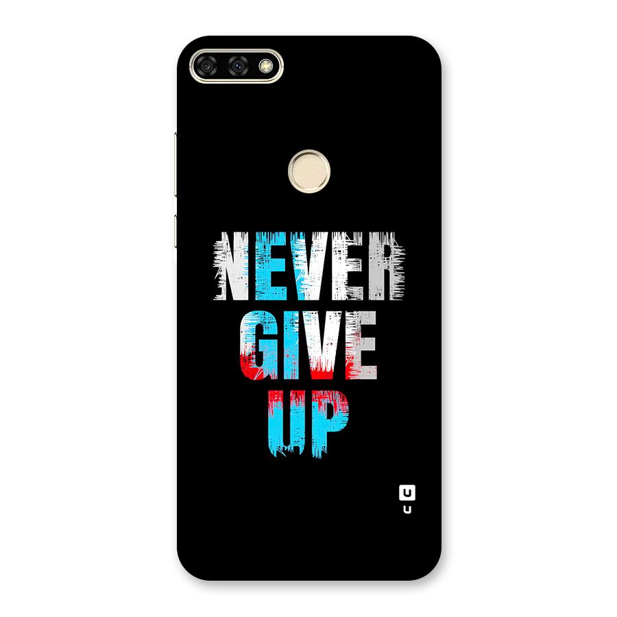 The Determined Back Case for Honor 7A