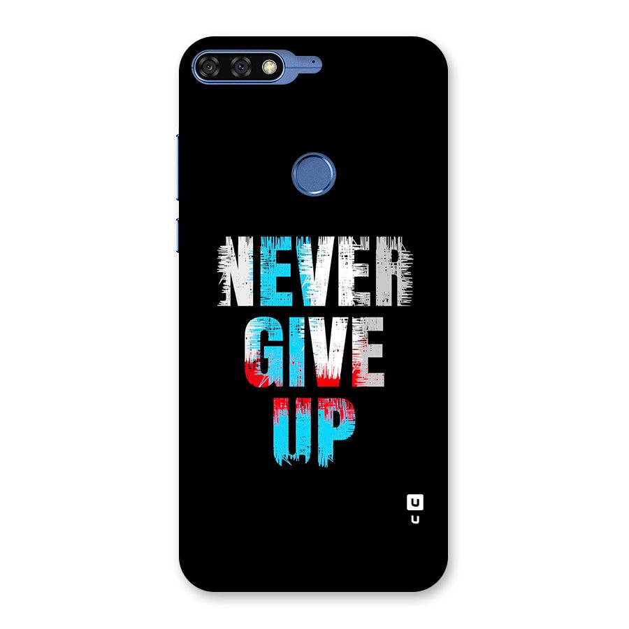 The Determined Back Case for Honor 7C