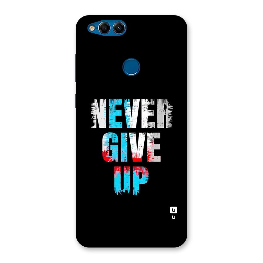 The Determined Back Case for Honor 7X