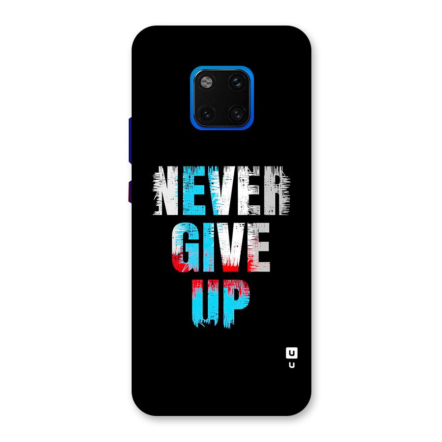 The Determined Back Case for Huawei Mate 20 Pro