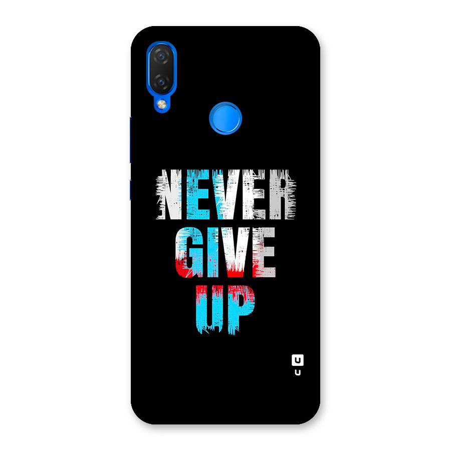 The Determined Back Case for Huawei P Smart+