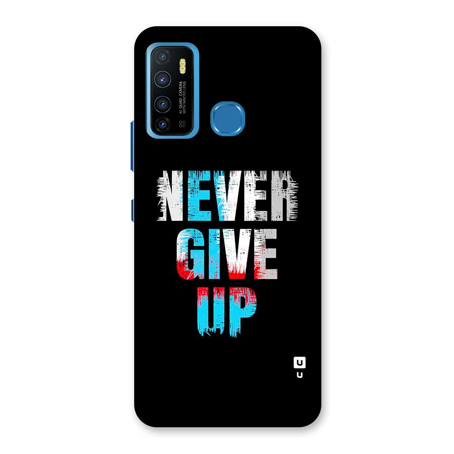 The Determined Back Case for Infinix Hot 9