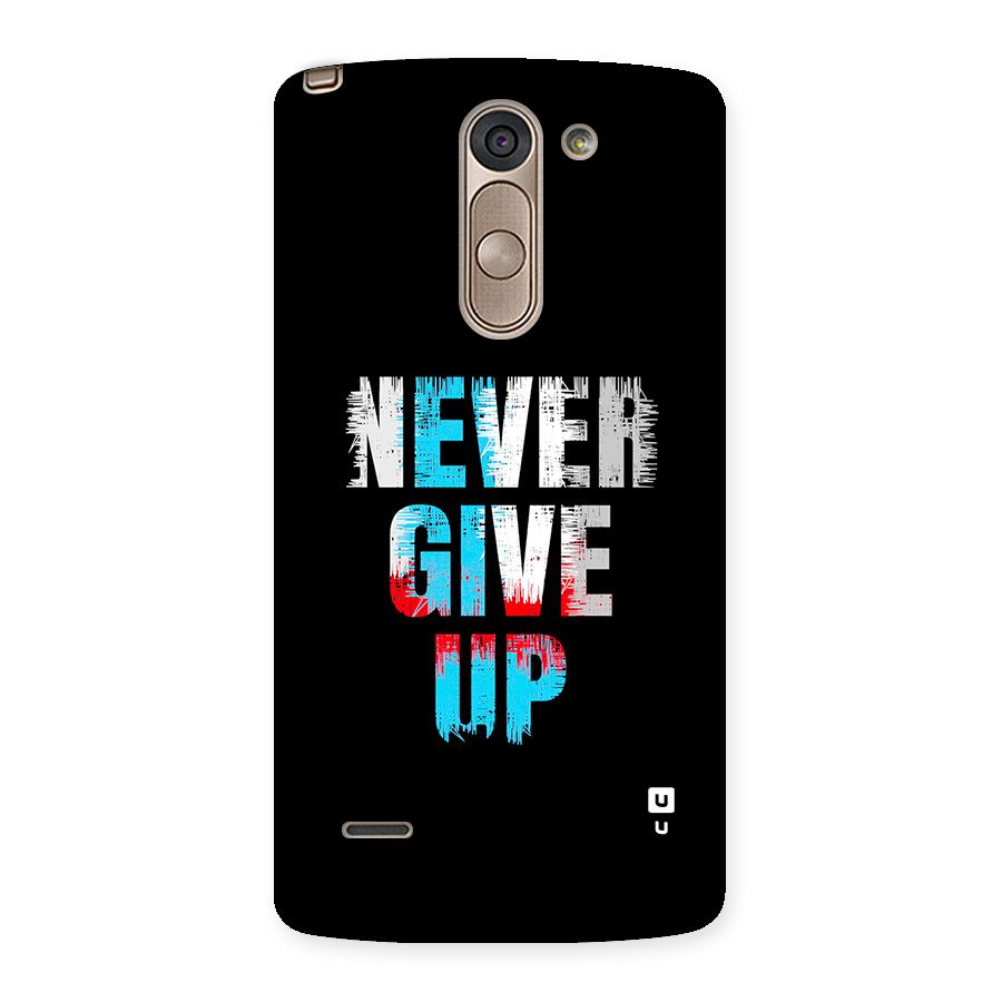 The Determined Back Case for LG G3 Stylus