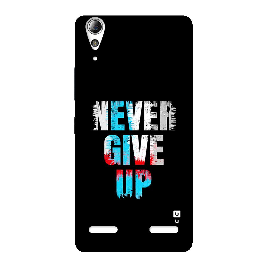 The Determined Back Case for Lenovo A6000 Plus