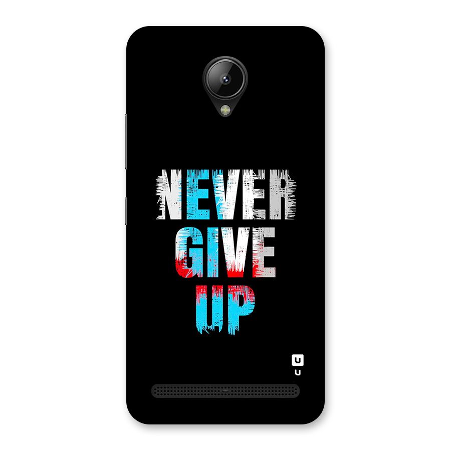The Determined Back Case for Lenovo C2