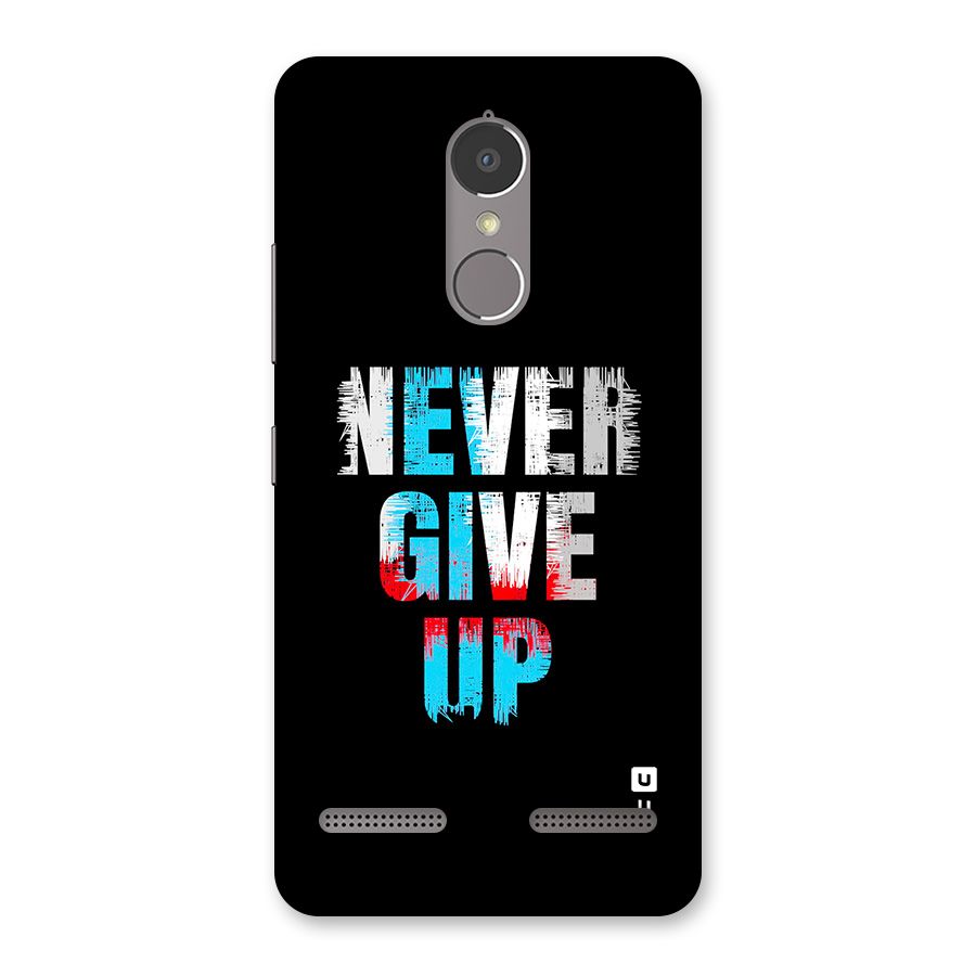 The Determined Back Case for Lenovo K6