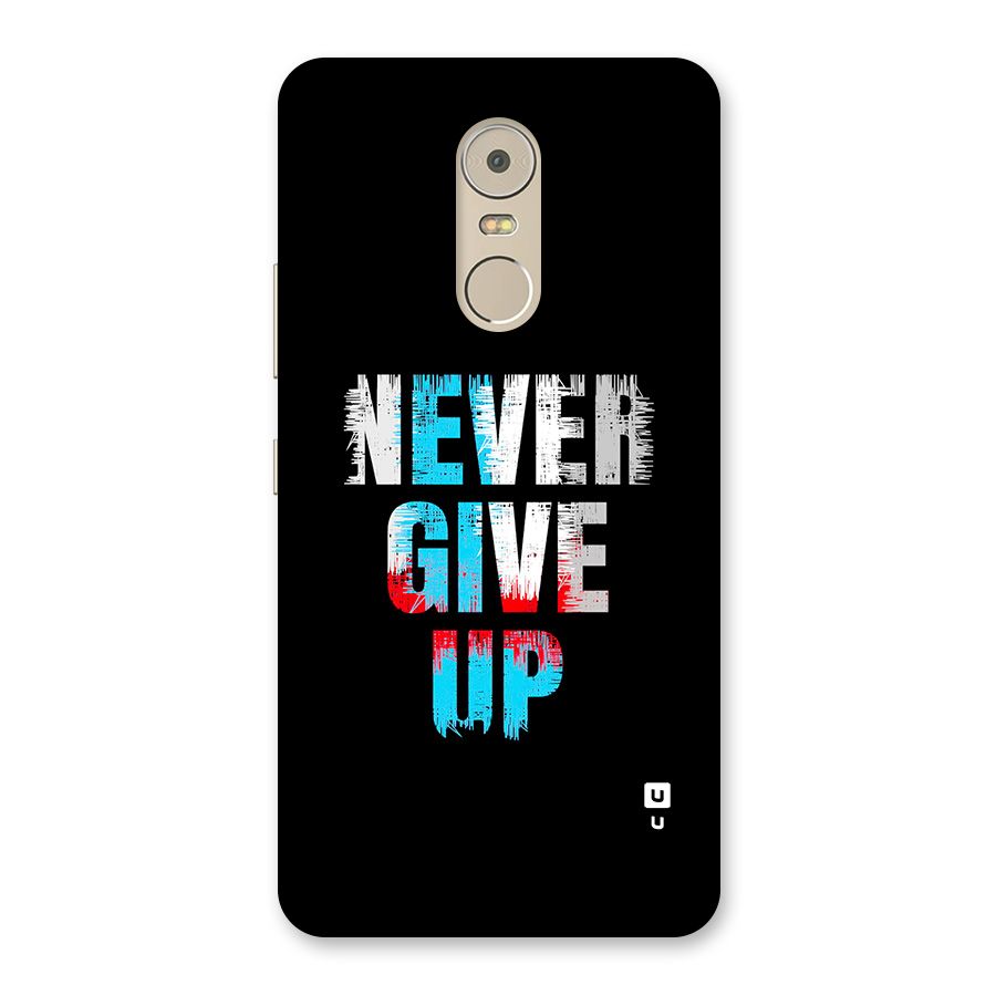 The Determined Back Case for Lenovo K6 Note