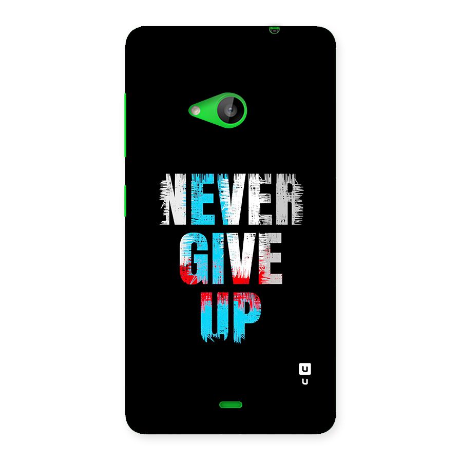 The Determined Back Case for Lumia 535