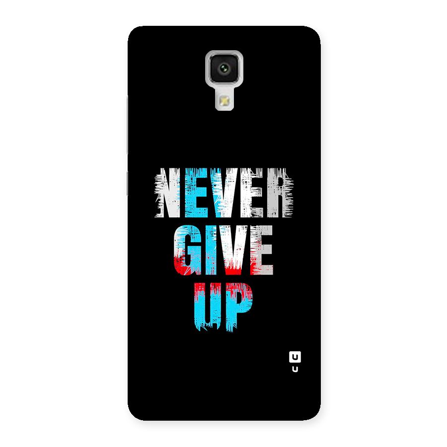 The Determined Back Case for Mi4