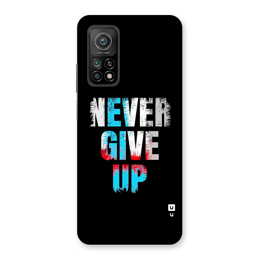 The Determined Back Case for Mi 10T 5G