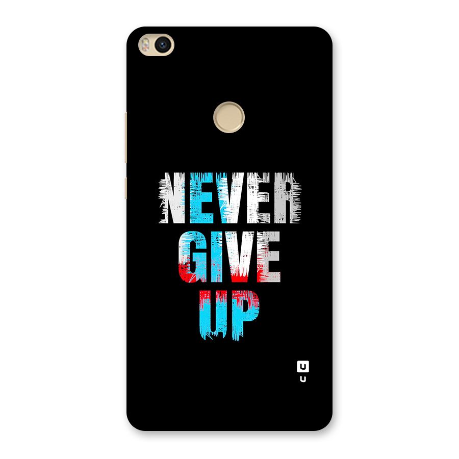 The Determined Back Case for Mi Max 2