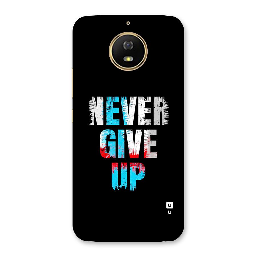 The Determined Back Case for Moto G5s
