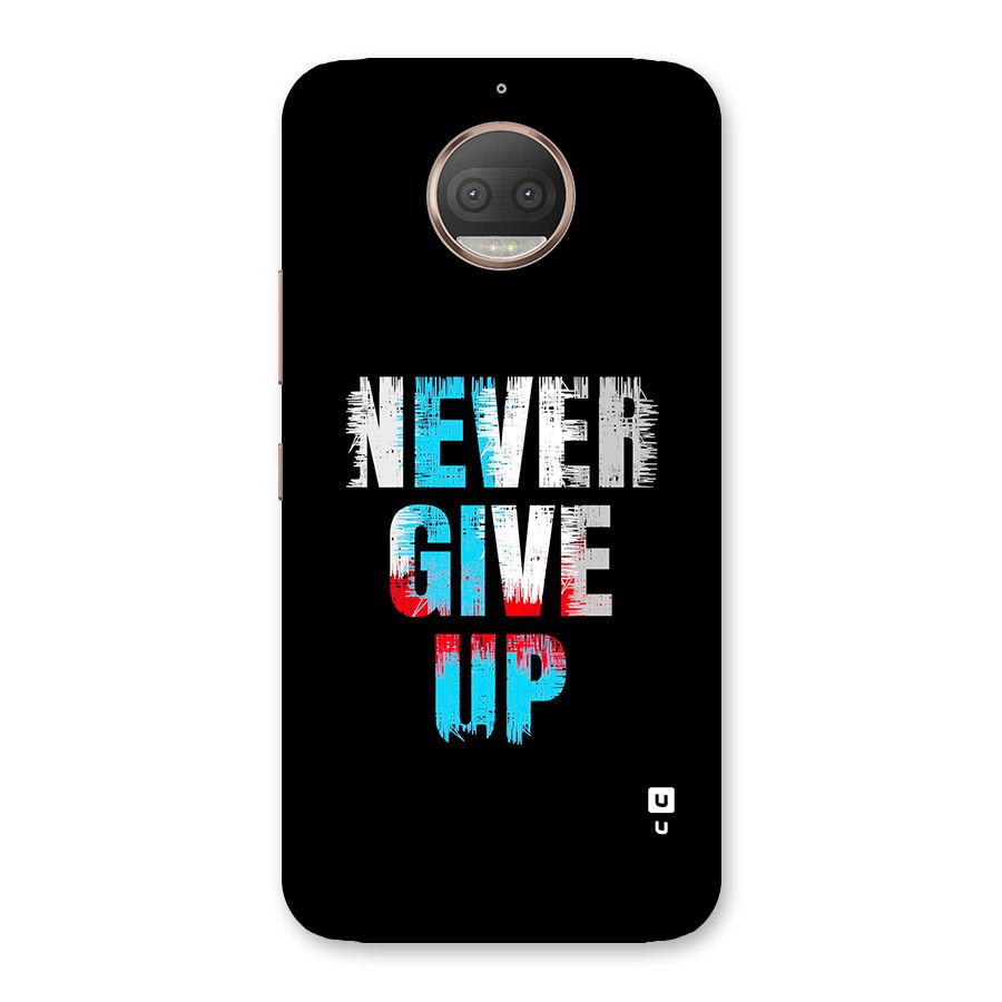 The Determined Back Case for Moto G5s Plus