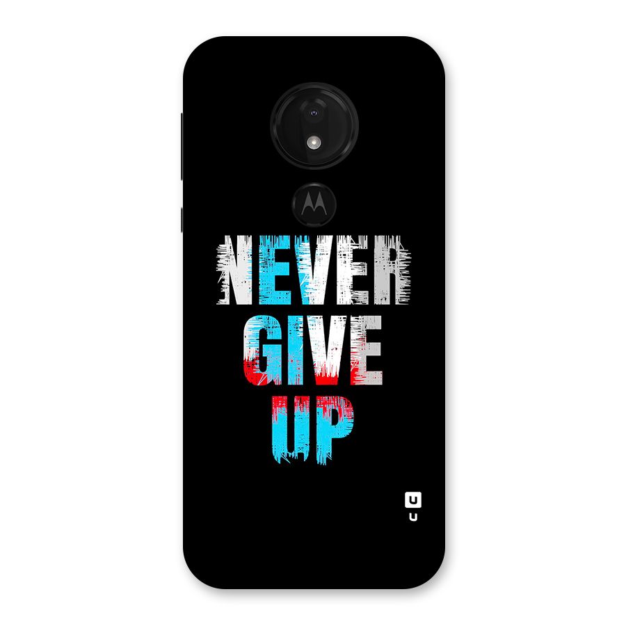The Determined Back Case for Moto G7 Power