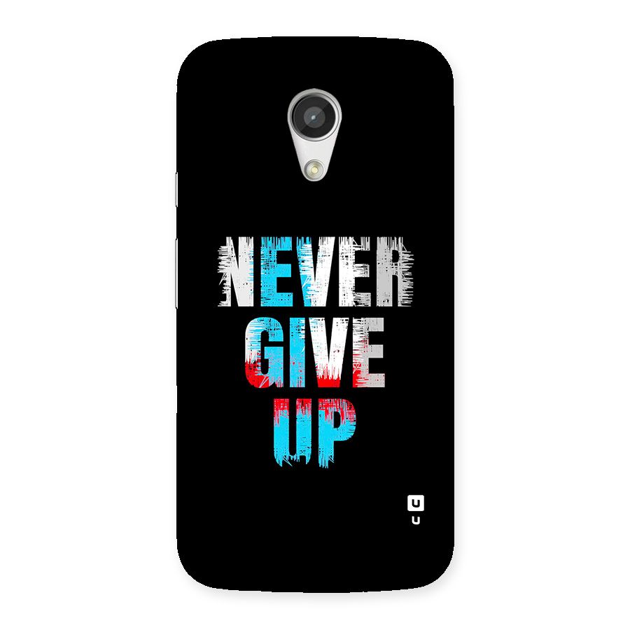 The Determined Back Case for Moto G 2nd Gen