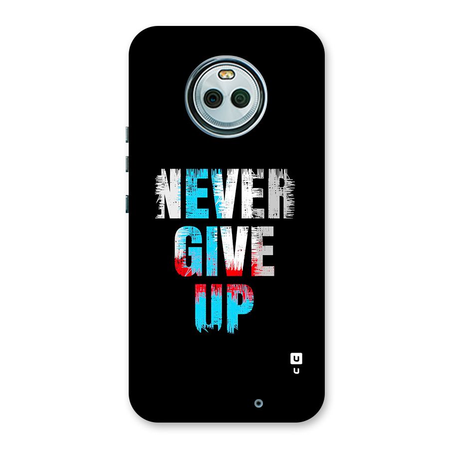 The Determined Back Case for Moto X4