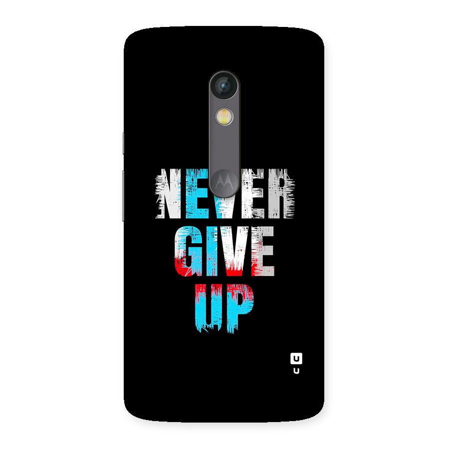The Determined Back Case for Moto X Play