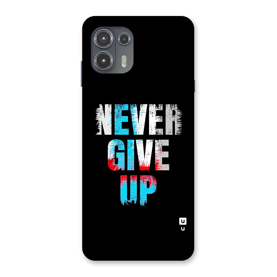 The Determined Back Case for Motorola Edge 20 Fusion