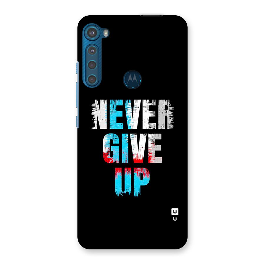 The Determined Back Case for Motorola One Fusion Plus
