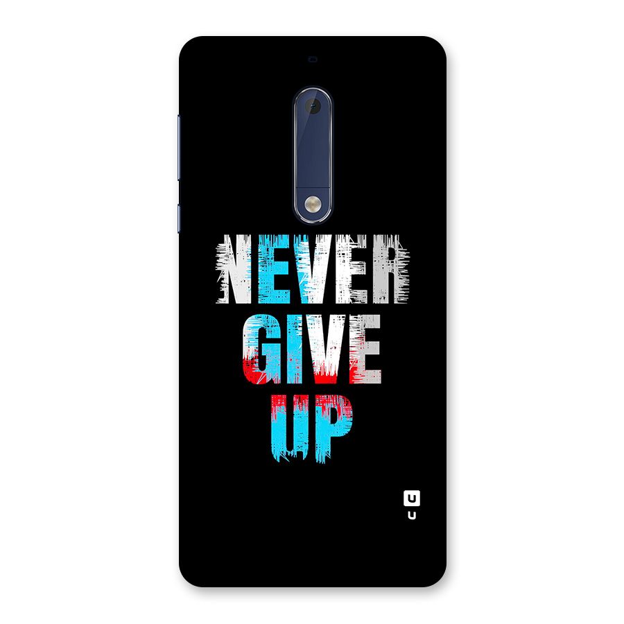 The Determined Back Case for Nokia 5
