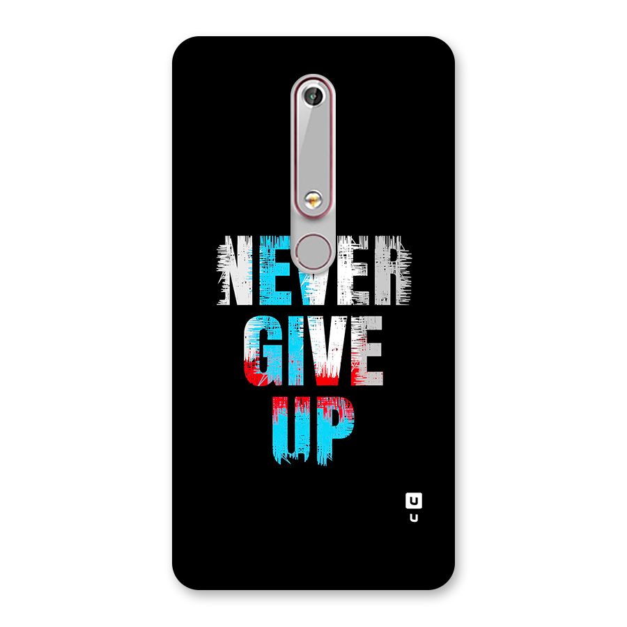 The Determined Back Case for Nokia 6.1